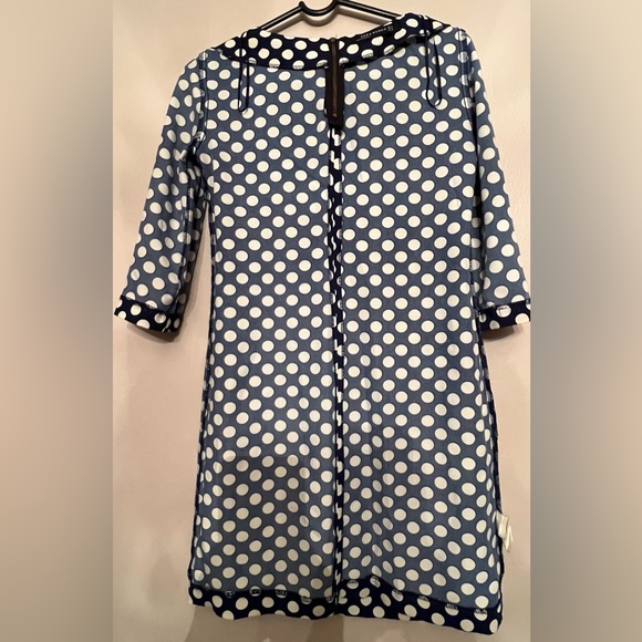 Zara Women Blue and White Polka Dot Size XS Pre-owned . - Picture 13 of 14